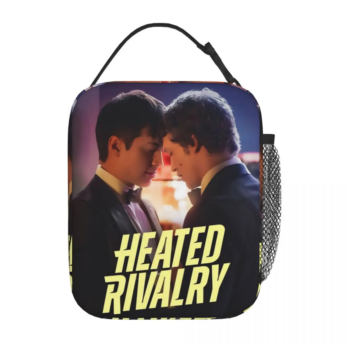 

Heated Rivalry Insulated Lunch Bag Cooler Bag Meal Container Canadian Sports Romance High Capacity Tote Lunch Box Food Handbag