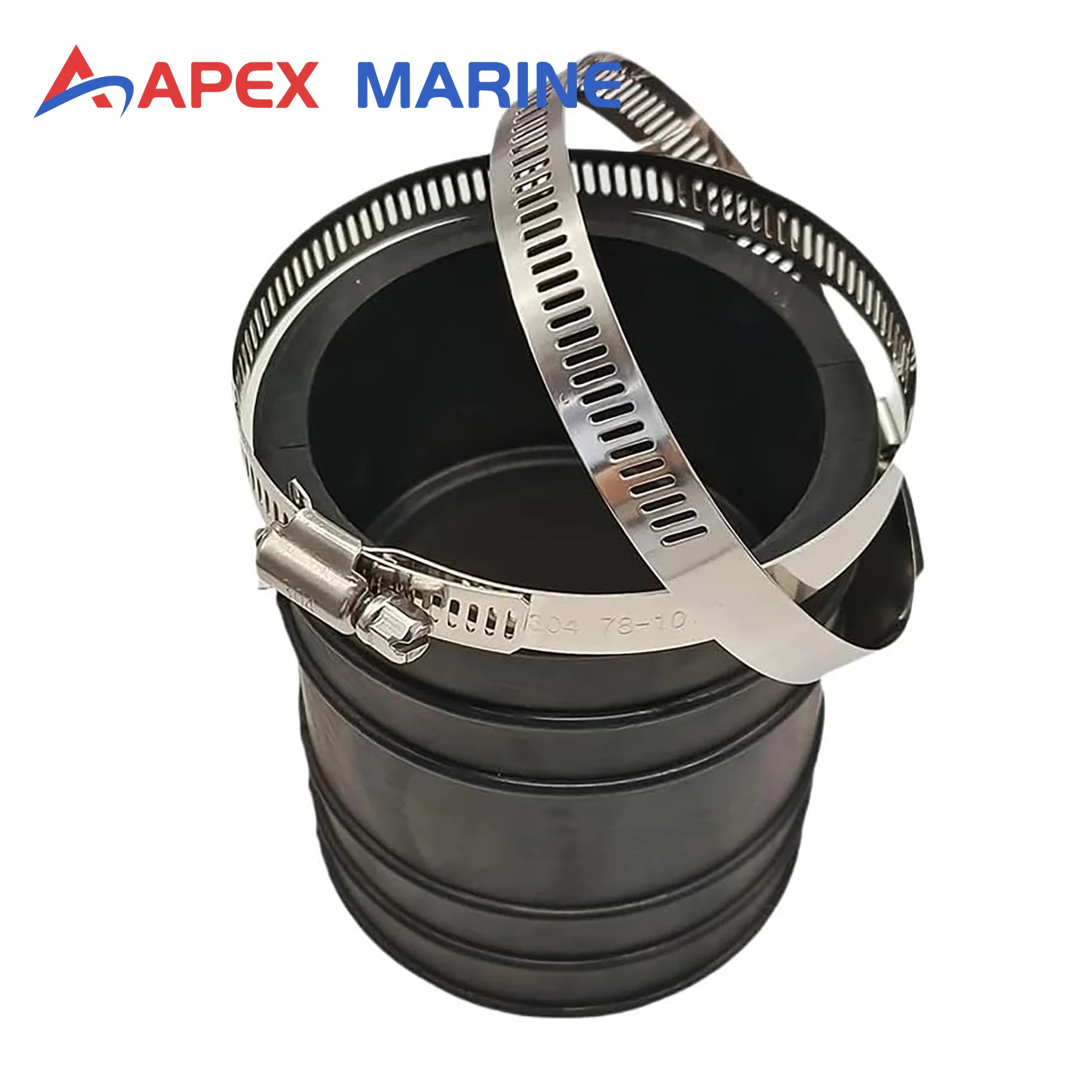 2 Pcs 32-90949T Exhaust Bellows Kit 3'' Fits for Mercruiser 185 200 205 228 230 260 470 488 898 HP Stern Drive 32-90949 18-2761