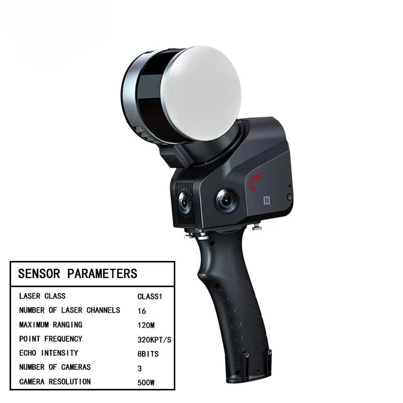 Slam100 Fabricação de scanner 3D portátil portátil para levantamento e mapeamento de edifícios