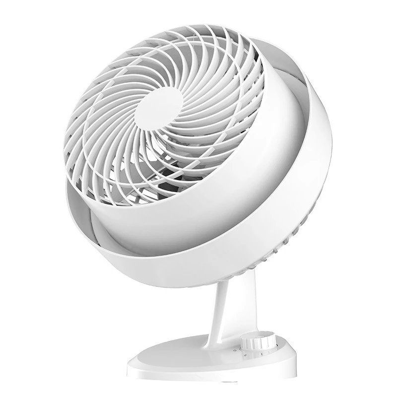 

Turbine air convection circulating fan, desktop home bedroom office large air volume electric fan, small