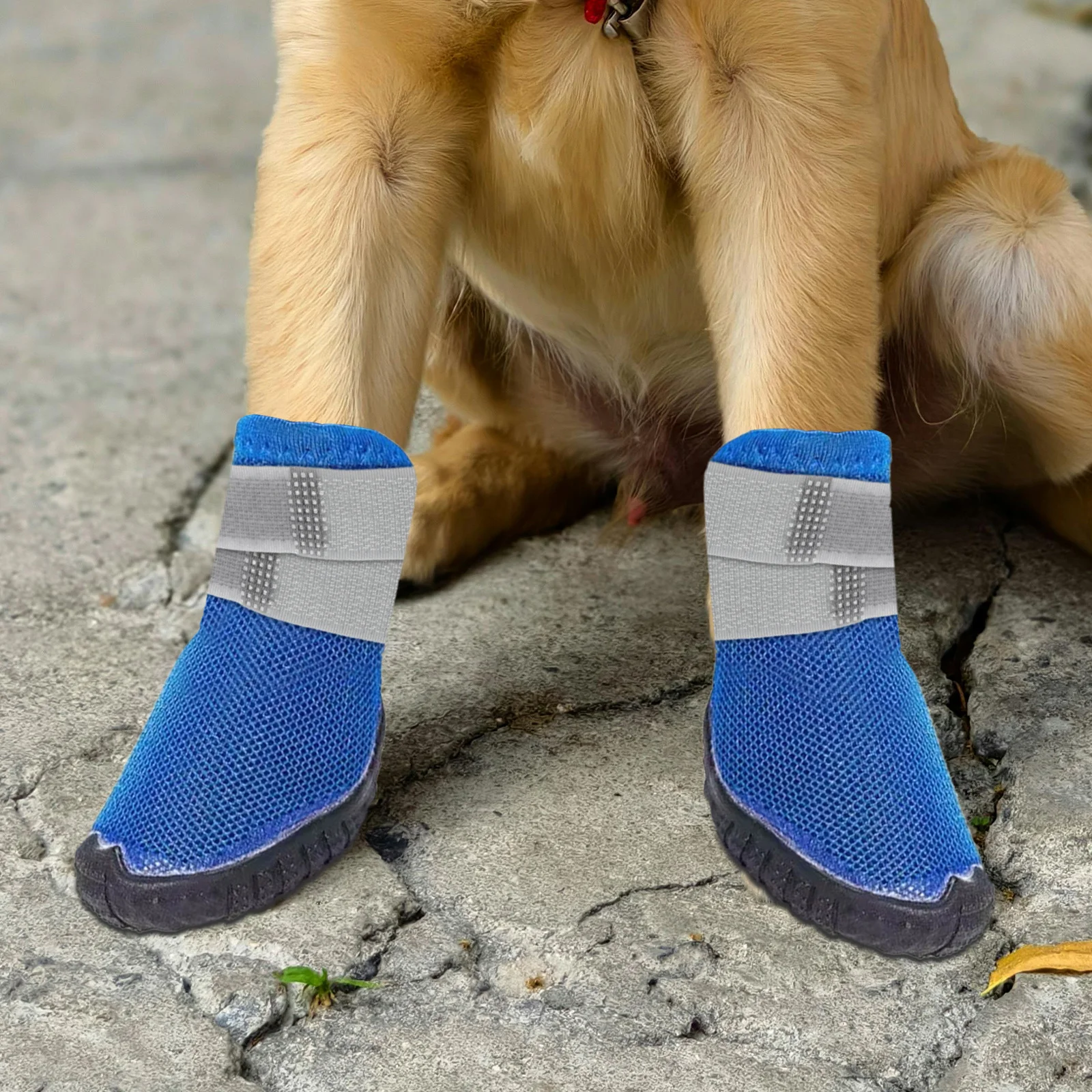 

20Pcs Waterproof Pet Shoe Straps Adjustable Secure Bands for Dog Cat Puppy Outdoor Rain Protection Boot Straps Quick Release