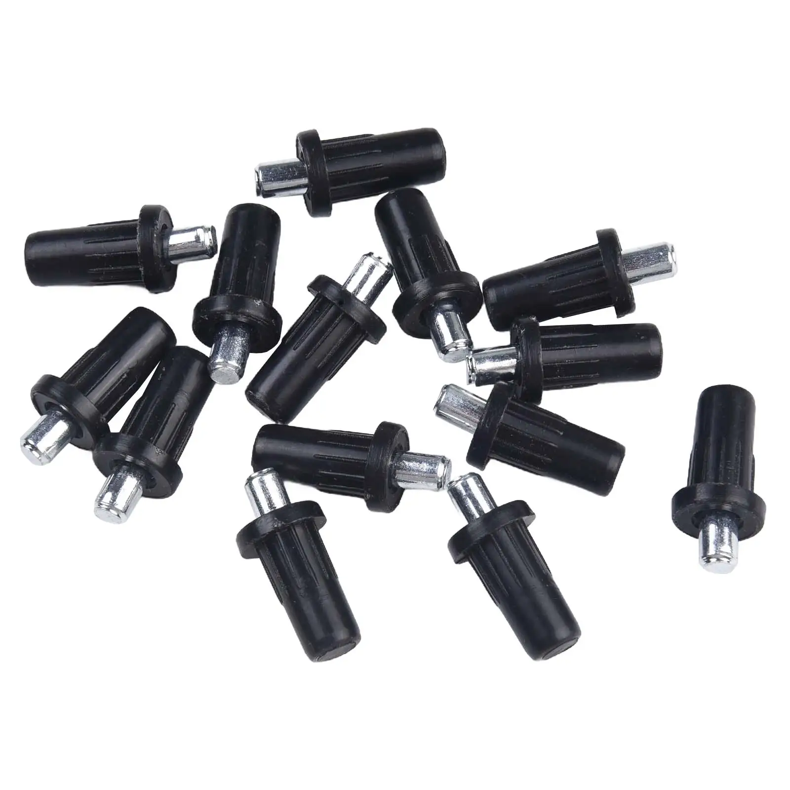 Home Improvement Black Silver Cabinet Door Repair Pins Compact Size Easy Installation Lightweight Long-lasting