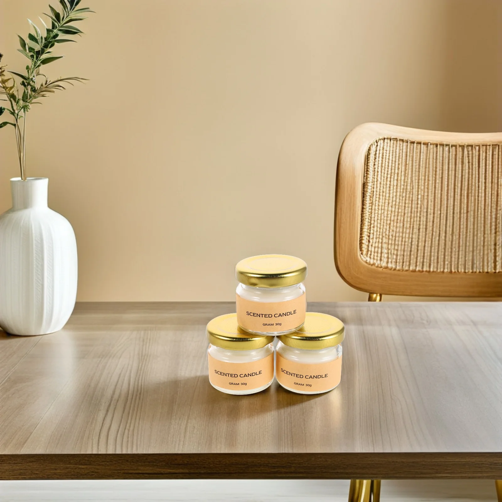 

8pcs Scented Candles Home Decor: Soy Wax Aromatherapy Candles Essential Oil For Bedroom Living Room Party Handmade Fragrant