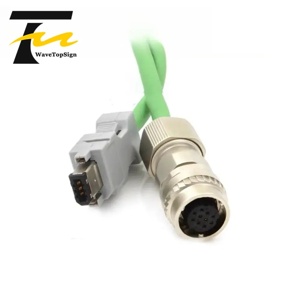 

Кабель для сервоприводов Wavetopsign JZSP-CVP11-03-E, JZSP-CVP11-10-E, JZSP-CVP11-15-E, высокомощный, гибкий