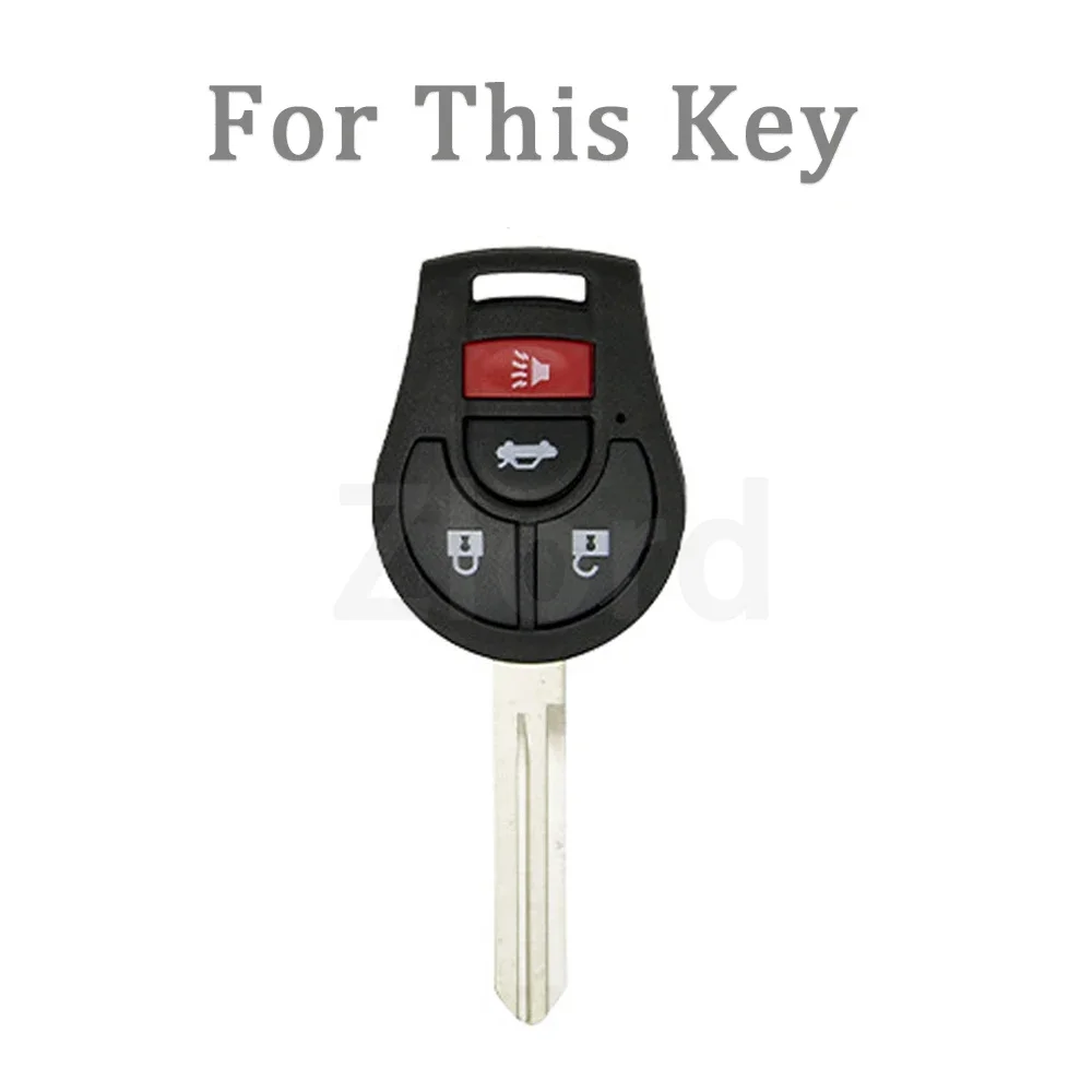 New TPU Car Key Case Cover For Nissan Versa March Tiida Altima Armada Cube Juke Maxima Pathfinder Rogue Sentra