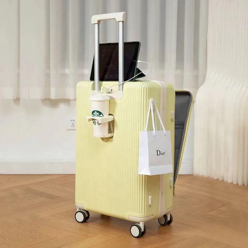 Luggage Female multifunctional boarding box universal wheel trolley box with large capacity password box