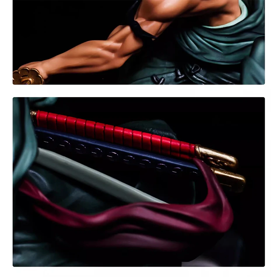 One Piece 10CM Figur Spielzeug Anime GK Roronoa Zoro Drei-klinge Sa-maximum PVC Action Sammlung Figur Modelle puppen Geschenke Kinder – Detail 10