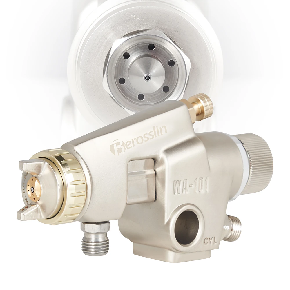 WA-101 przedłużenie butelka wewnętrzna ściana automatyczna pistolet malowane farbą w sprayu 316 ze stali nierdzewnej dysza 0.8mm 1.0mm 1.3mm 1.5mm 1.8mm