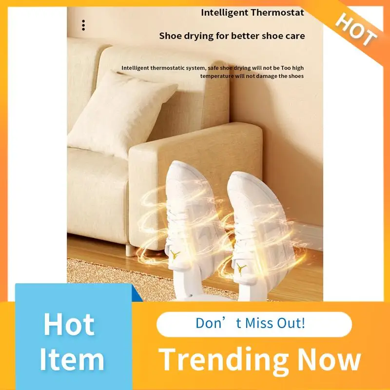 

A13I-1 PCS Электрическая сушилка для обуви УФ-сушилка для обуви Быстросохнущая сушилка для обуви Дезодоратор для обуви Устраняет запах Вилка европейского стандарта AC22