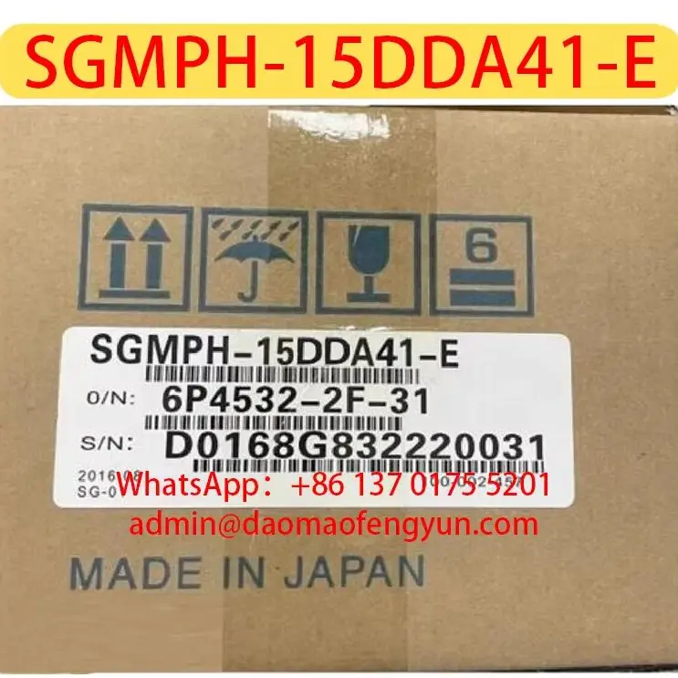 Original Genuine SGMPH-15DDA41-E Brand New Servo Motor，SGMPH 15DDA41 E，Fast shipping