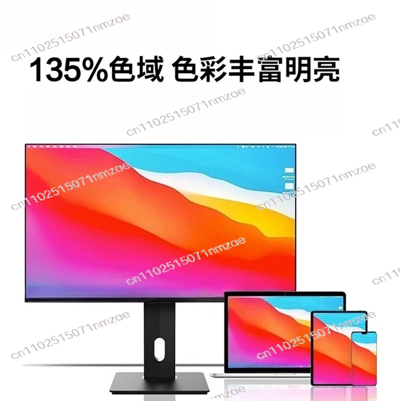 

AK Профессиональный 27-дюймовый 4K IPS-монитор — высокоцветная гамма USB C, регулируемый по высоте дисплей для офисного графического дизайна