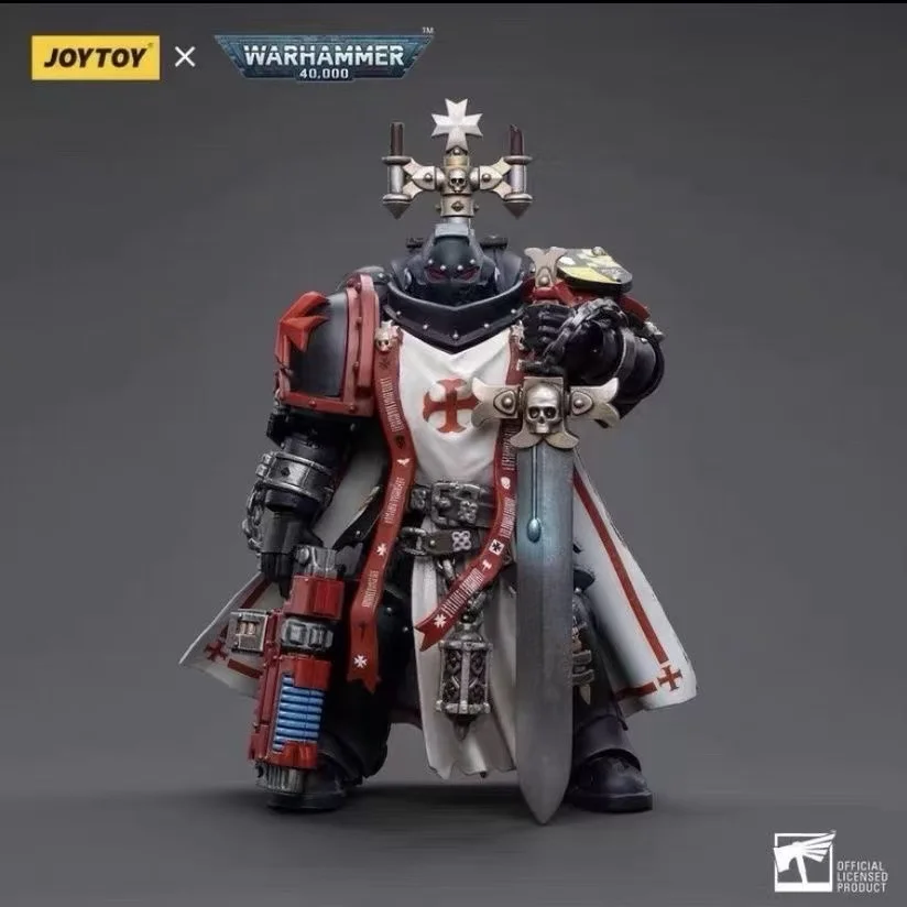 

JOYTOY Dark Source Warhammer Black Temple Saint Sword Soldier Lombust Dragan Moving Soldier Model