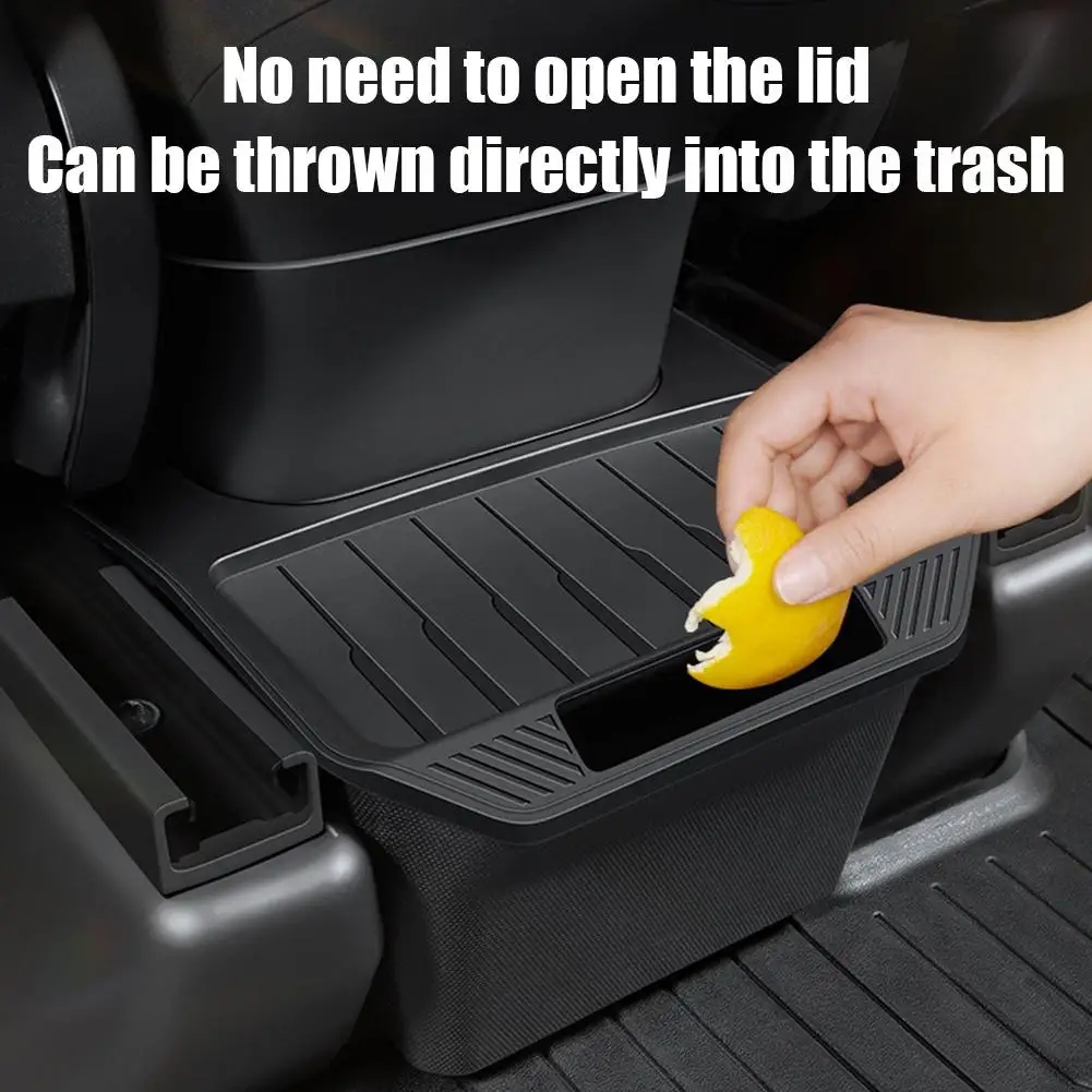 المقعد الخلفي صندوق تخزين TPE ل تسلا نموذج Y جونيبر 2021-2025 تحت تنفيس الهواء حقيبة للتخزين سلة المهملات المنظم اكسسوارات السيارات X5L1