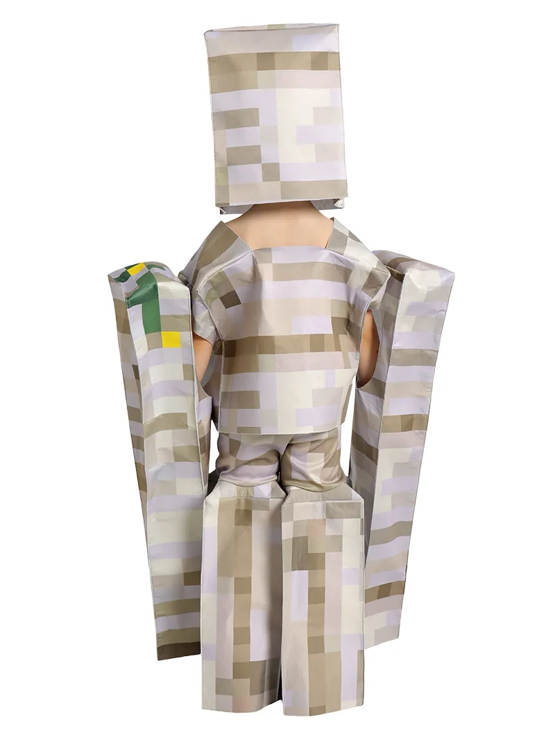 TV & Movie Children's Superhero Costume Classic Game Jumpsuit for Halloween MC Cosplay Iron Golem Costumes view 6