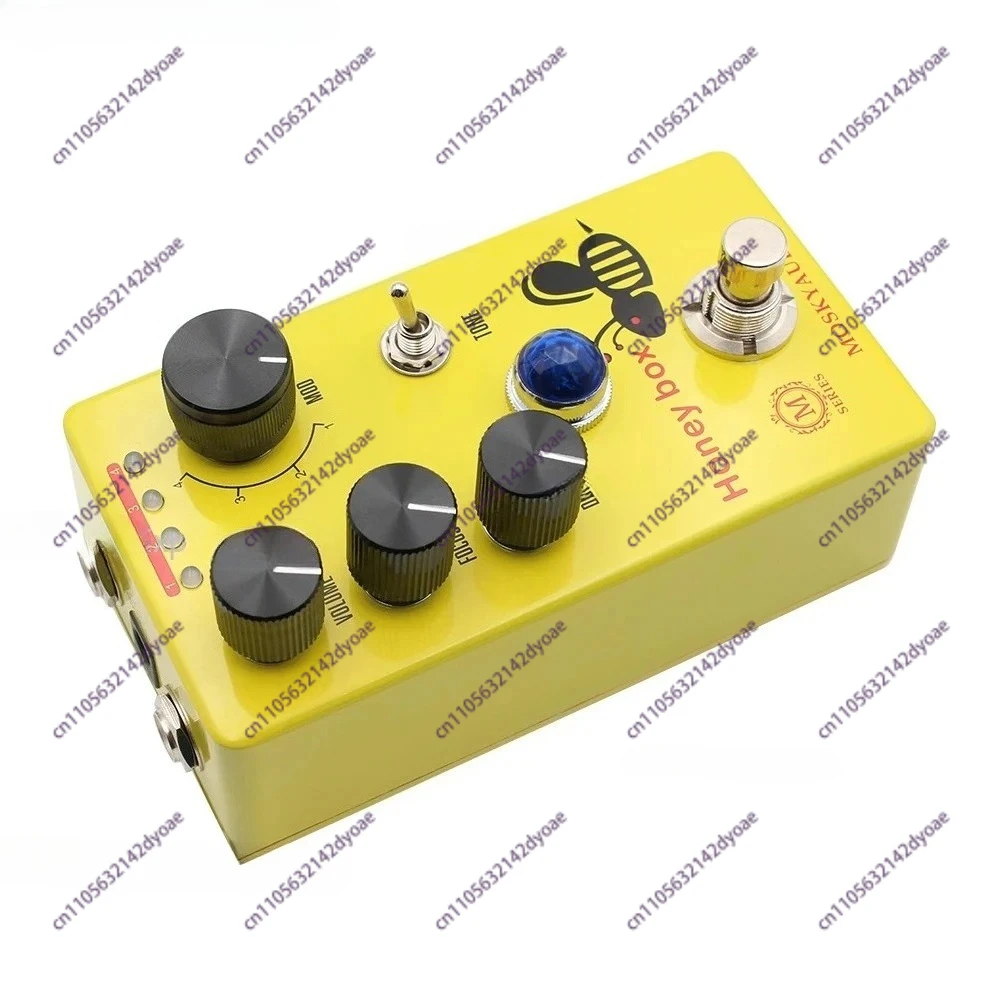 MOSKYaudio Honey Box Drive Guitar Bass Effect Pedal Overdrive Four Models With True Bypass