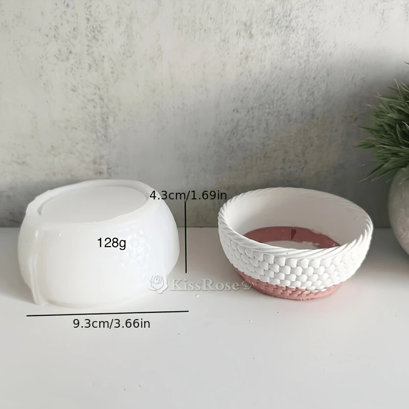 Resin Mold for Weaving Baskets, Suitable for Resin Production, Furniture Ornaments, Illustration Vases And Other Various Handicrafts. It Is Suitable for Beginners to Do DIY. view 3
