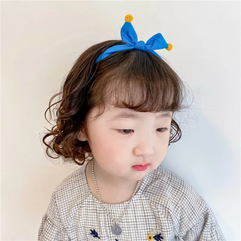 Cute Girl's Bow Non-slip Hair Band Multi Style Hair Hoop Gift For Girls Mother And Baby Supplies