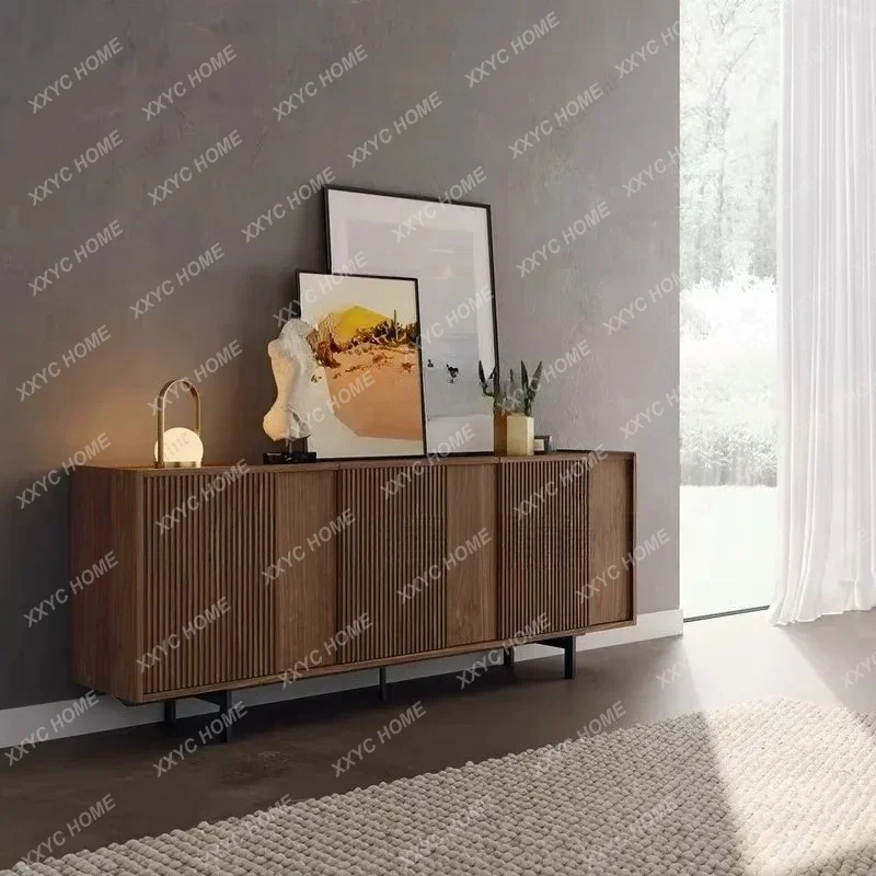 

side cabinet modern simple light luxury cabinet wabi-sabi wind locker