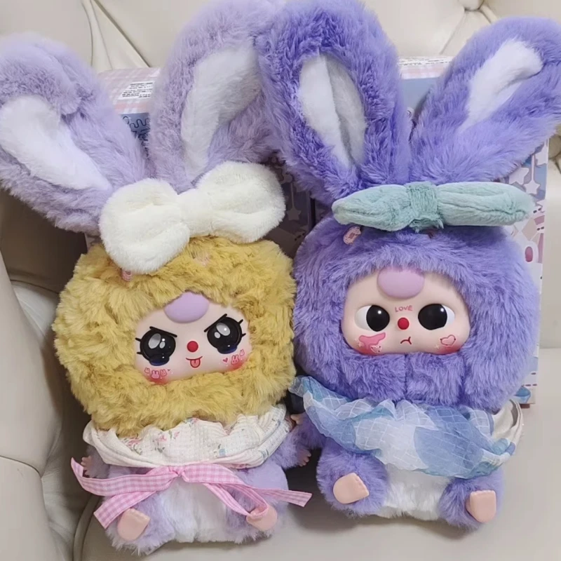 

New Baby Three Lily Rabbit Town V2 Plush Blind Box Toys Cute Action Anime Figure Doll Mystery Box Room Ornamental Surprise Gift