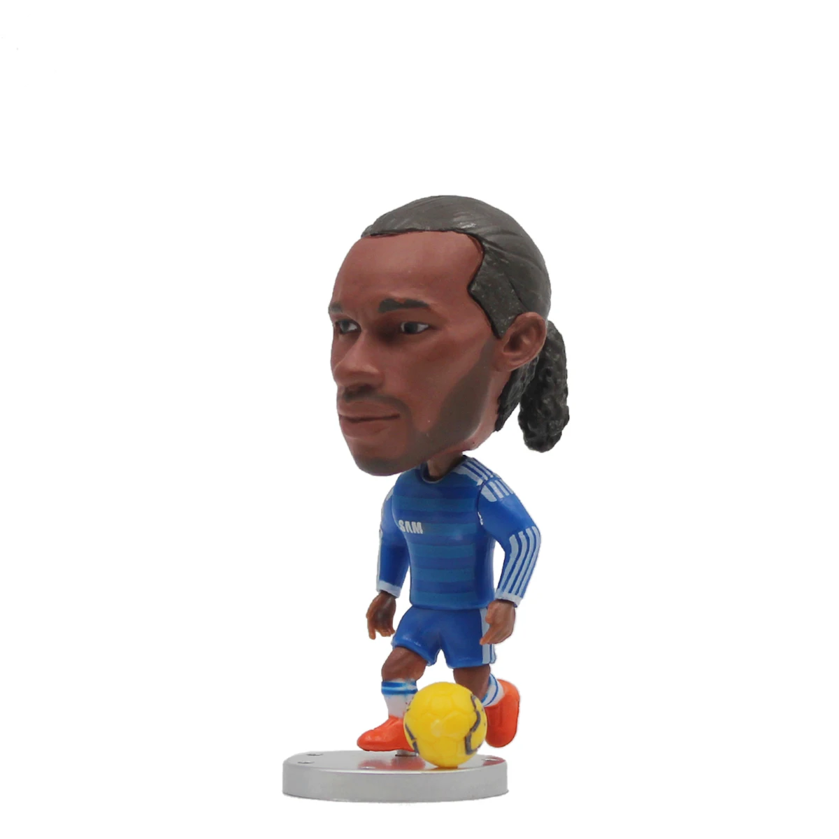 6,5 cm brinquedos de futebol C2012 azul C2023 jogador bonecas de atividades de resina