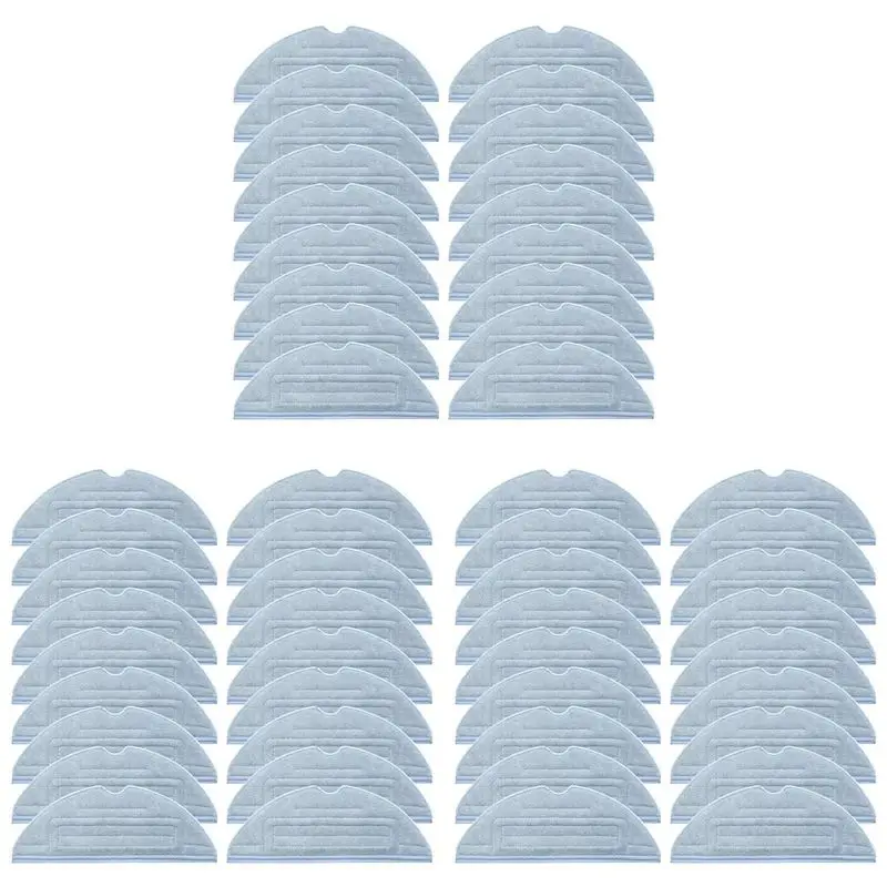 

A02M-54Pcs Replacement Mop Cleaning Cloth For Roborock S7 T7 T7plus Robot Vacuum Cleaner Spare Parts