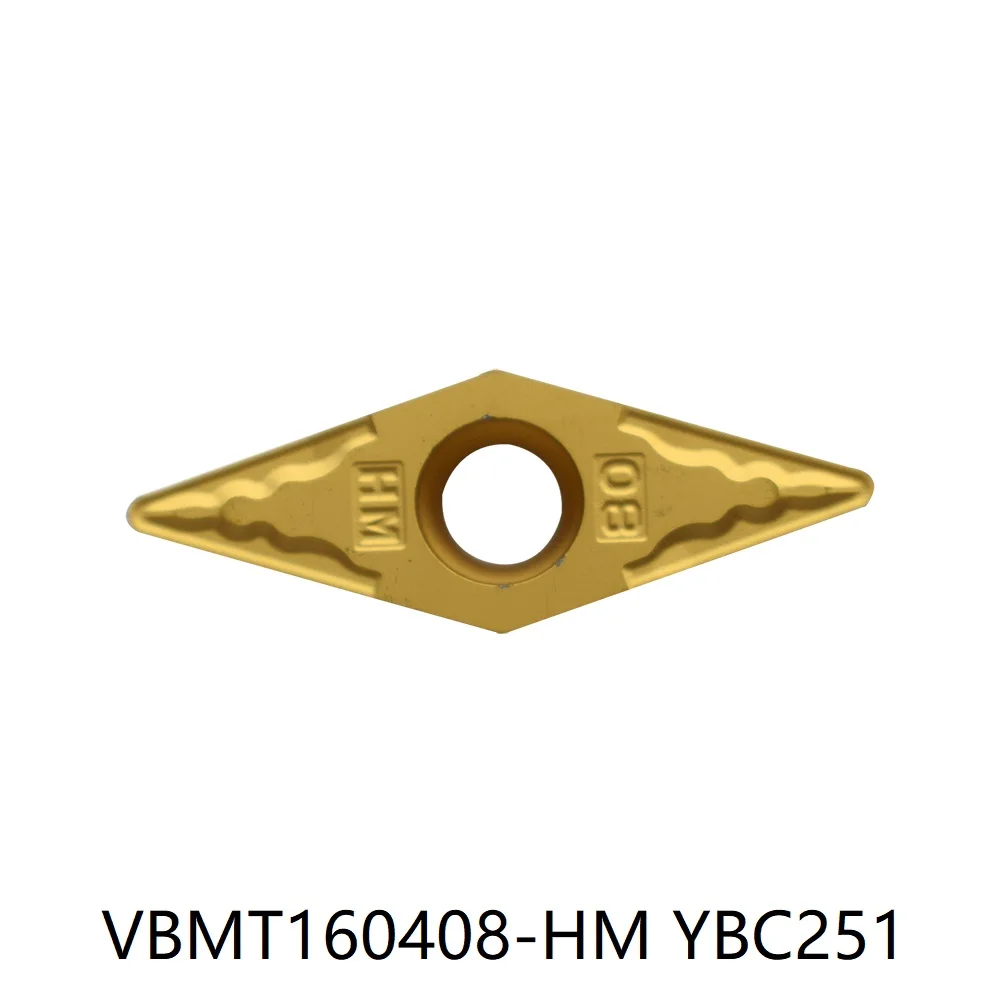 

ZCC VBMT 160408 HM YBC251 TURNING TOOLS INSERTS VBMT160408-HM YBC251 CUTTER INSERTS FOR STEEL VBMT332-HM