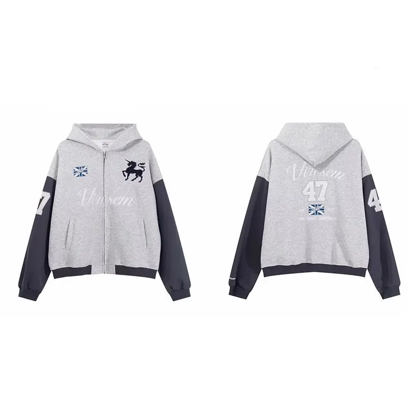 الأمريكية خمر الشارع الشهير زمم هوديي رجل راجلان كم فضفاض صالح سترة للجنسين الخريف الهيب هوب شارع العليا مقنعين البلوز