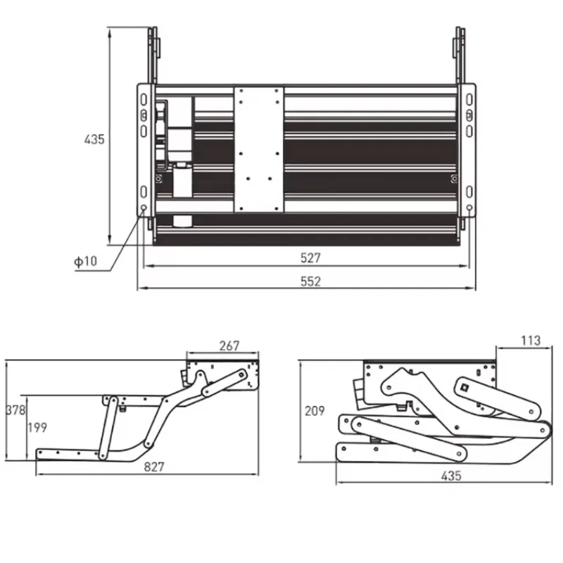 

Hot Sale Promotional High Quality Long Duration Time RV Auto Double Step for Different Types of Caravans