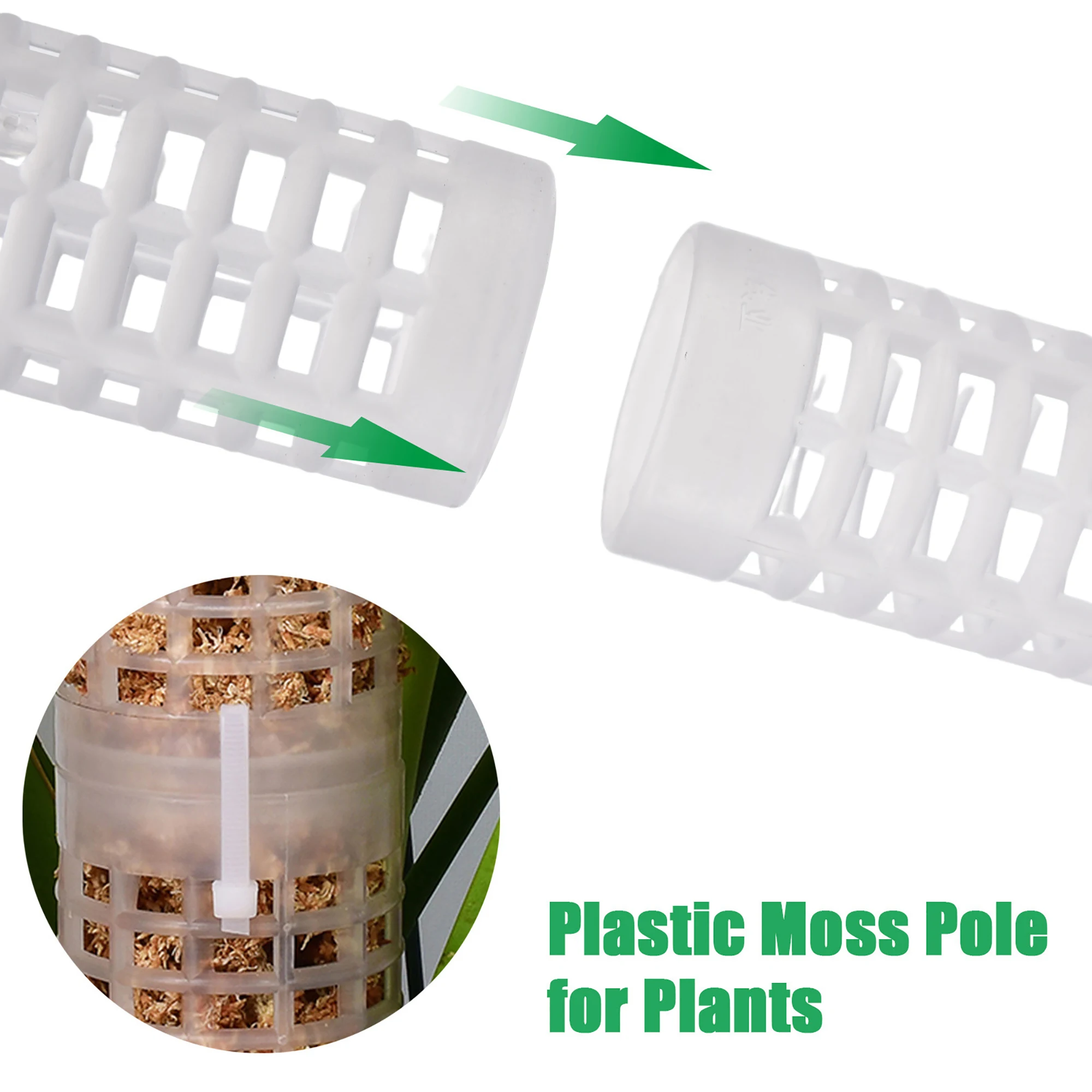 プラスチック製のモス支柱、室内植物用の支柱、モンスタプラント - Sphagnum Moss Dry のレビューと価格