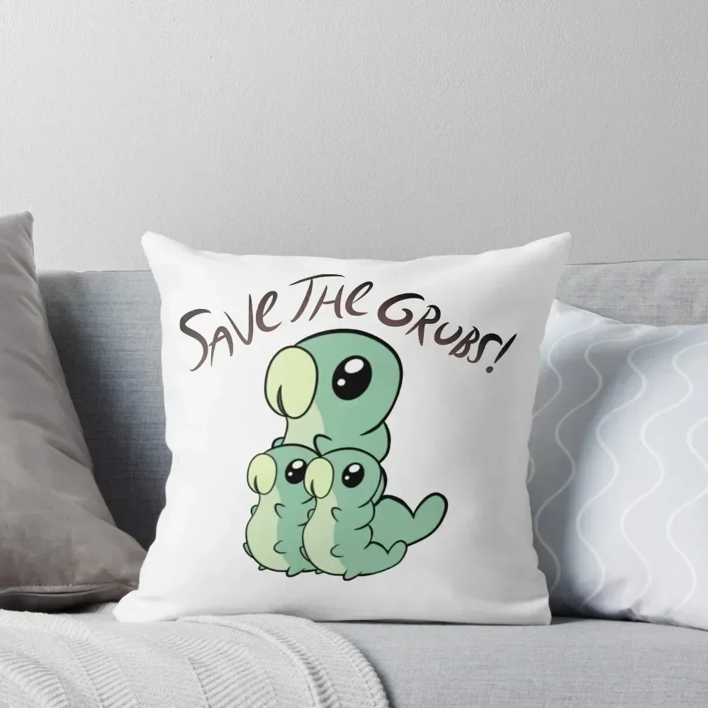 

Hollow Knight - Save the Grubs! Throw Pillow Custom Cushion Photo Decorative Pillow Covers For Sofa Cushions Cover pillow