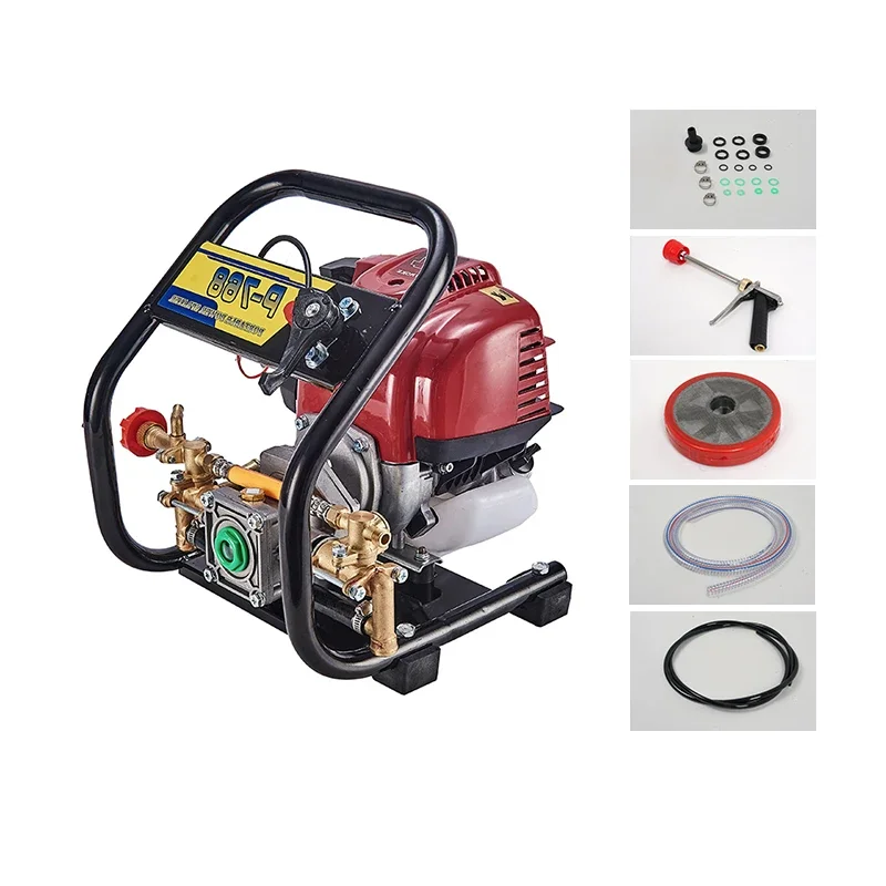 Four-stroke Gasoline Engine Sprayer Agricultural High-Pressure Sprayer Garden Fruit Tree Disinfection Flushing Pump Sprayer