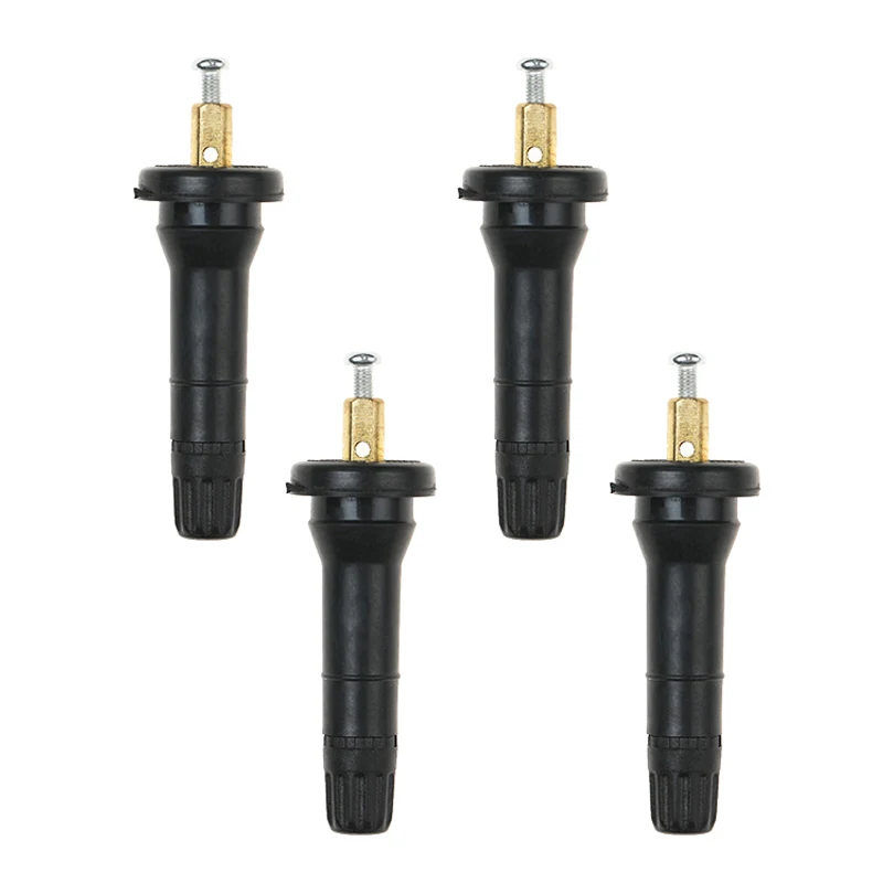 YAOPEI 4pcs YPCQZS TPMS Tire Valves for Buick Ford Alloy Tubeless Valve Tyre Pressure Monitoring System Sensor Stem