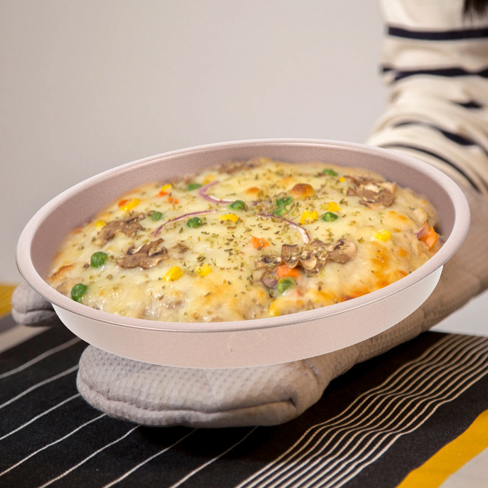 

1 set 1 Set Of Molds Cake Barrel Pizza Pan For Air Fryer Non-Stick Wear Resistant Kitchen Baking Utensil Household Baking Tools