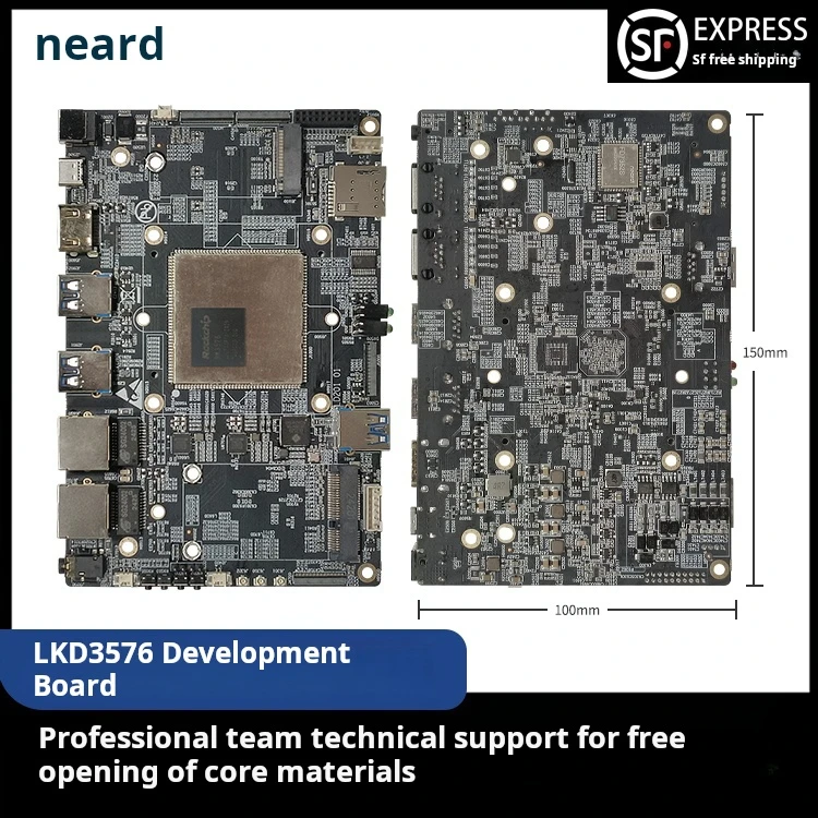 لوحة تطوير Neardi LKD3576 Rockchip RK3576 لوحة رئيسية Android/Linux AI مع NPU لنشر DeepSeek LLM