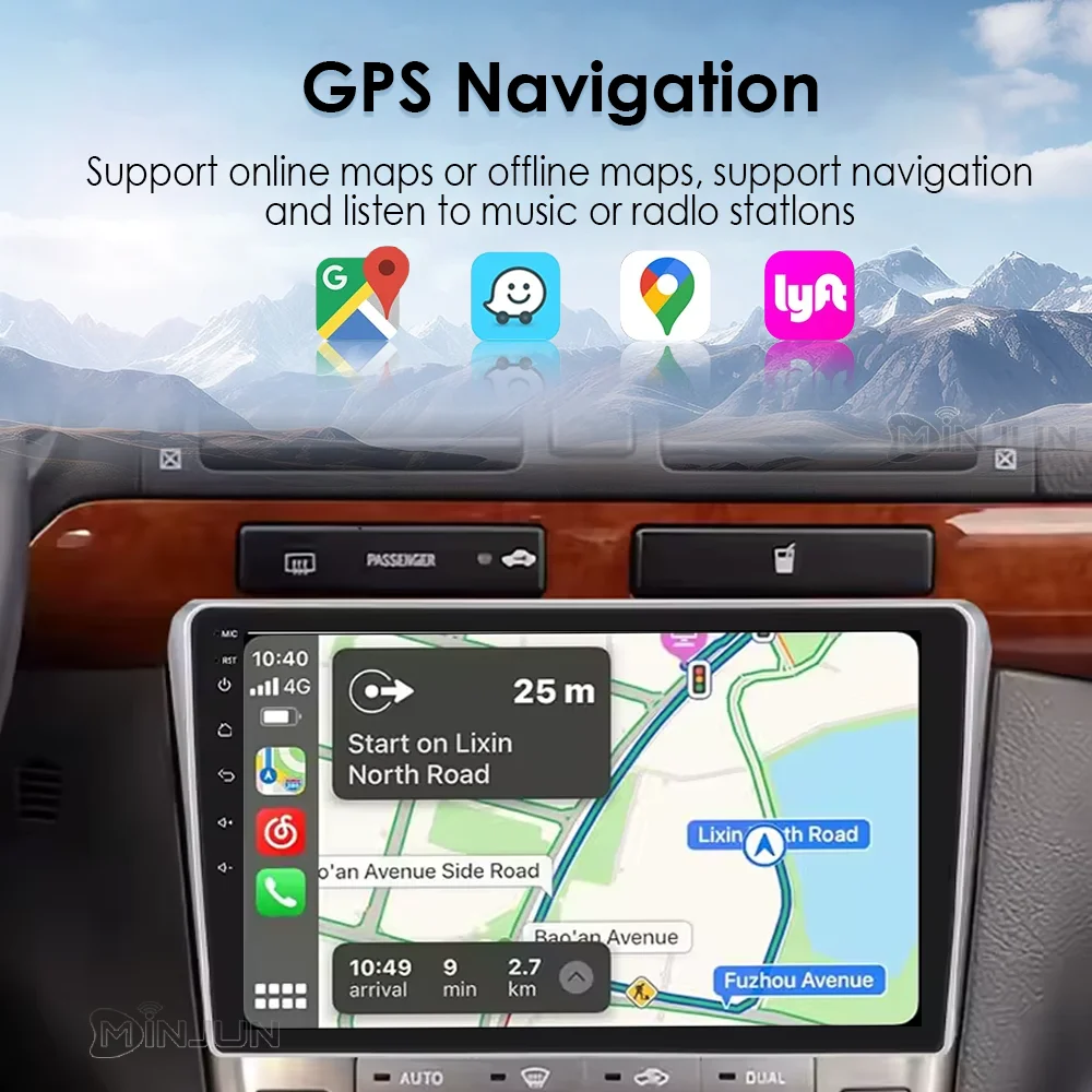 Android 15 Car Radio for Toyota Avensis T25 2002 2003 2004 2005 2006 2007 2008 GPS Autoradio Wireless Carplay Android Auto WIFI