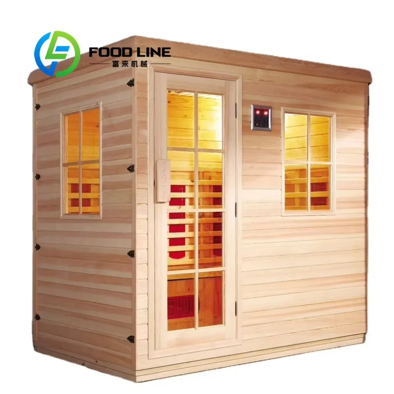 Outdoor Sauna Room Nordic Spa Stone Heater Included Even Heat Distribution Warm Stone Heat Fishing Lodge Backyard Great Value