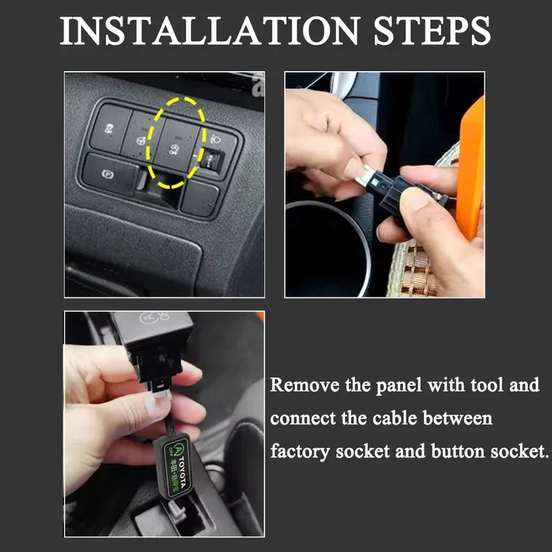 Auto Start Stop Eliminator Cable Plug, Engine Idle Stop Canceller Control Harness for Hyundai Staria 2023-2026
