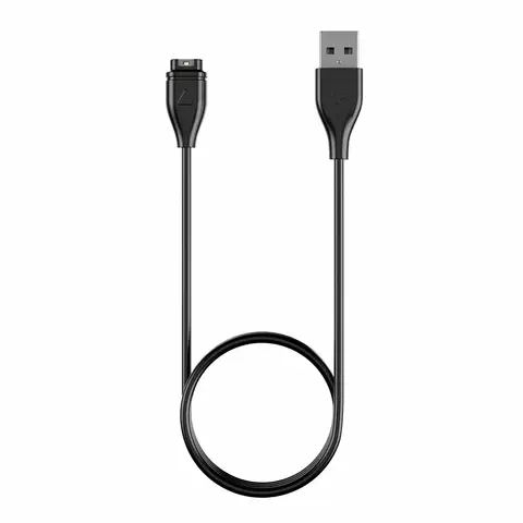 Cargador de reloj USB de 100cm para Garmin Instinct/Venu 2/Vivoactive 3/Fenix 7/Forerunner 55/Quatix 6/D2 Air/Vivomove 3 Cable de carga