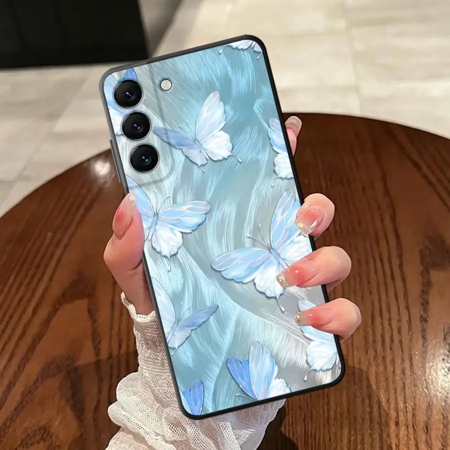 حافظة لهاتف سامسونج جالاكسي A16 A21s A22 A23 A72 A73 A24 A31 A54 A71 A35 A41 A33 A34 A51 A52 A14 A15 A12 A13 غطاء خلفي ناعم للهاتف #3