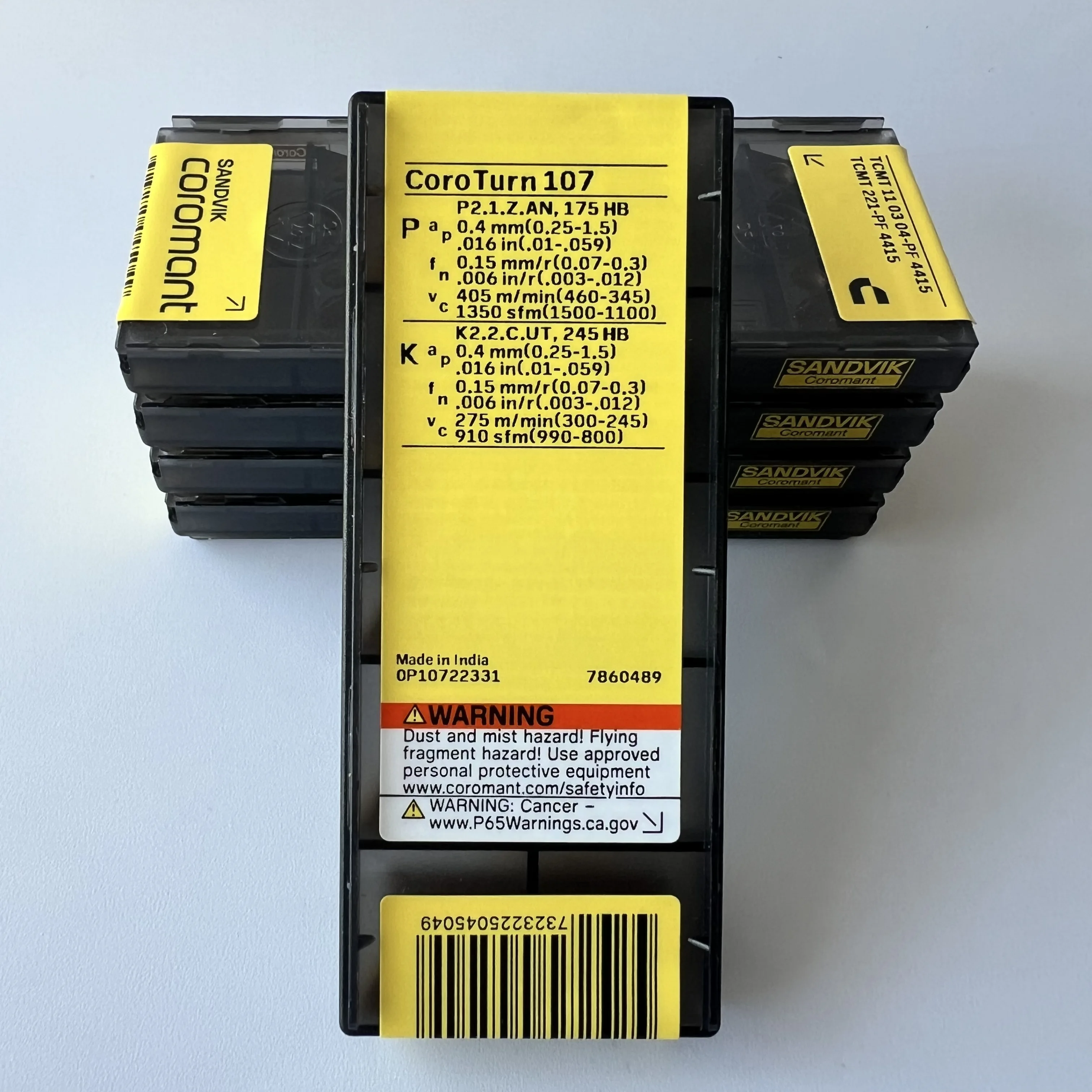 

TCMT110304-PF 4415 / Original Carbide CNC Blade 10 Pcs