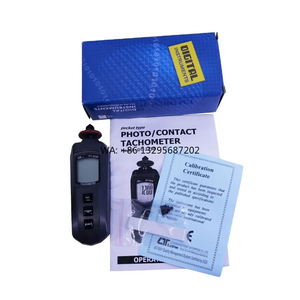 

Direct sellingLutron DT-2230 Digital Pocket Tachometer Photo/Contact TachometerDirect selling