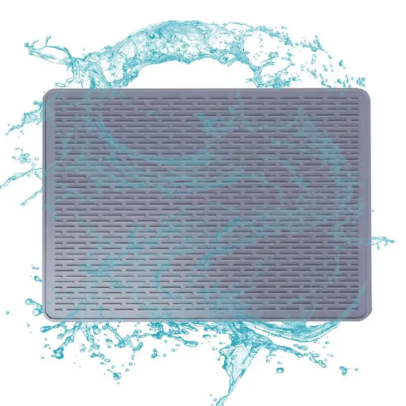 Защитный коврик для плиты, термостойкий Коврик для сушки посуды, протектор для плиты, кухонные принадлежности, очень большой размер 71x50 см, варочная поверхность