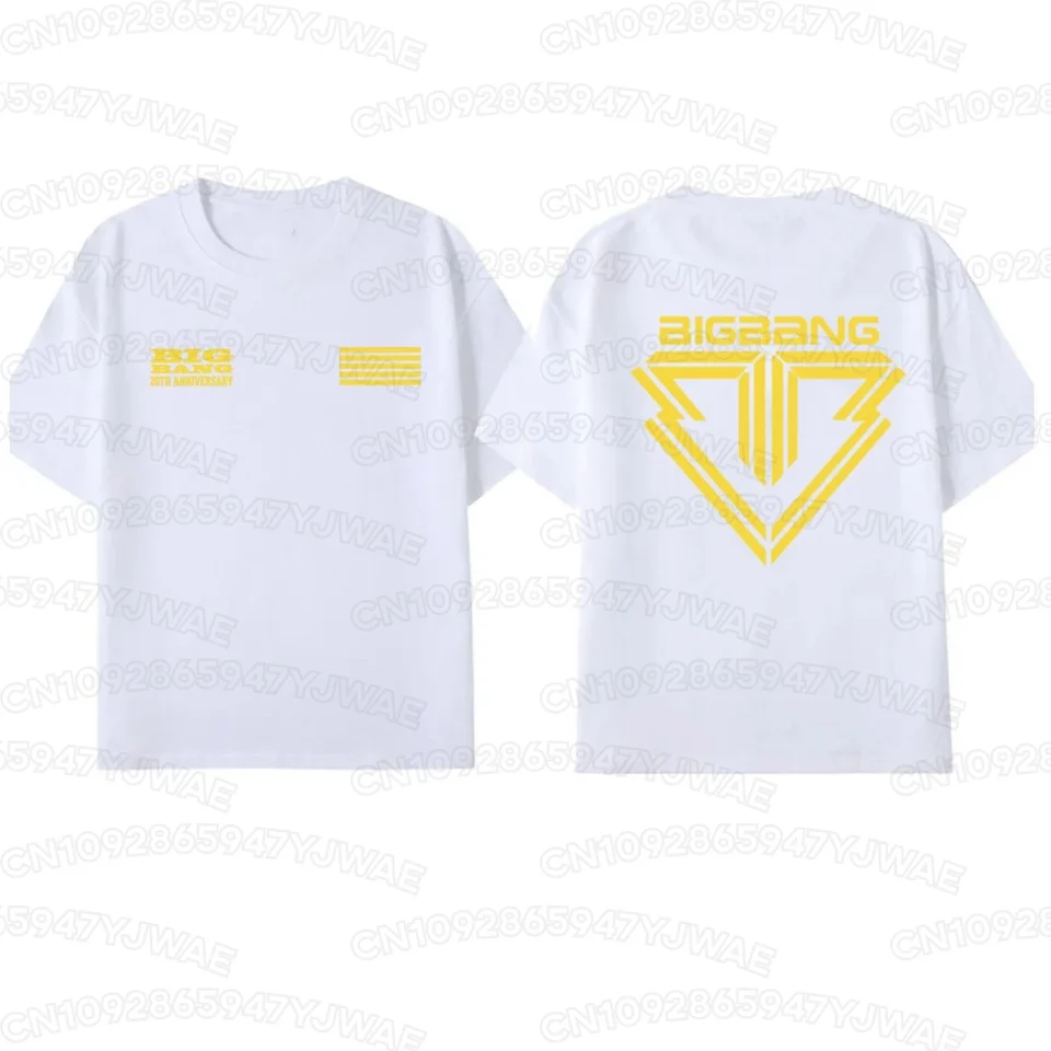 Summer Men's Women's Bigbang 20th Anniversary Concert T-Shirt G
