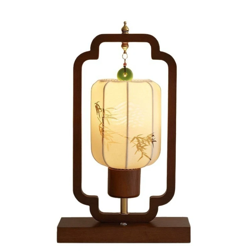 

Retro new Chinese desk lamp Song Dynasty aesthetic bedroom bedside lamp