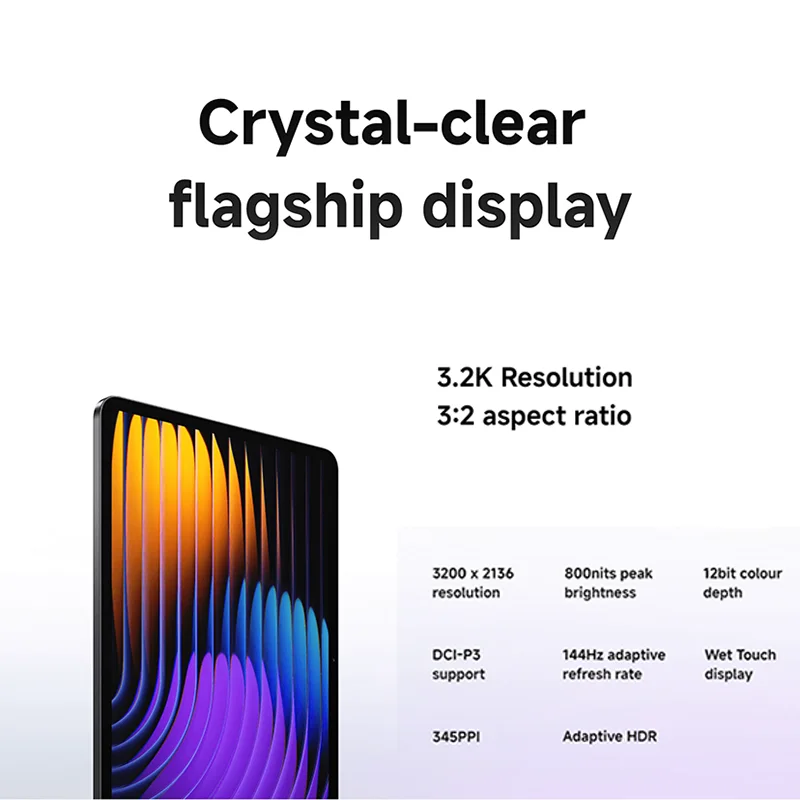 Global Version Xiaomi Pad 7 Snapdragon 7 + Gen 3 Octa-core CPUแท็บเล็ต 8850MAh 13MPกล้อง 11.2 "3.2Kจอแสดงผล 144Hz 45Wชาร์จ