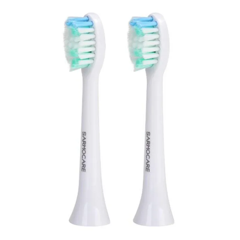 6 Stück/Set Ersatz-Zahnbürstenköpfe für Sarmocare S100 S700 S710 Ultraschall-Schallzahnbürsten, Weiche Bürstenköpfe – Detail 12