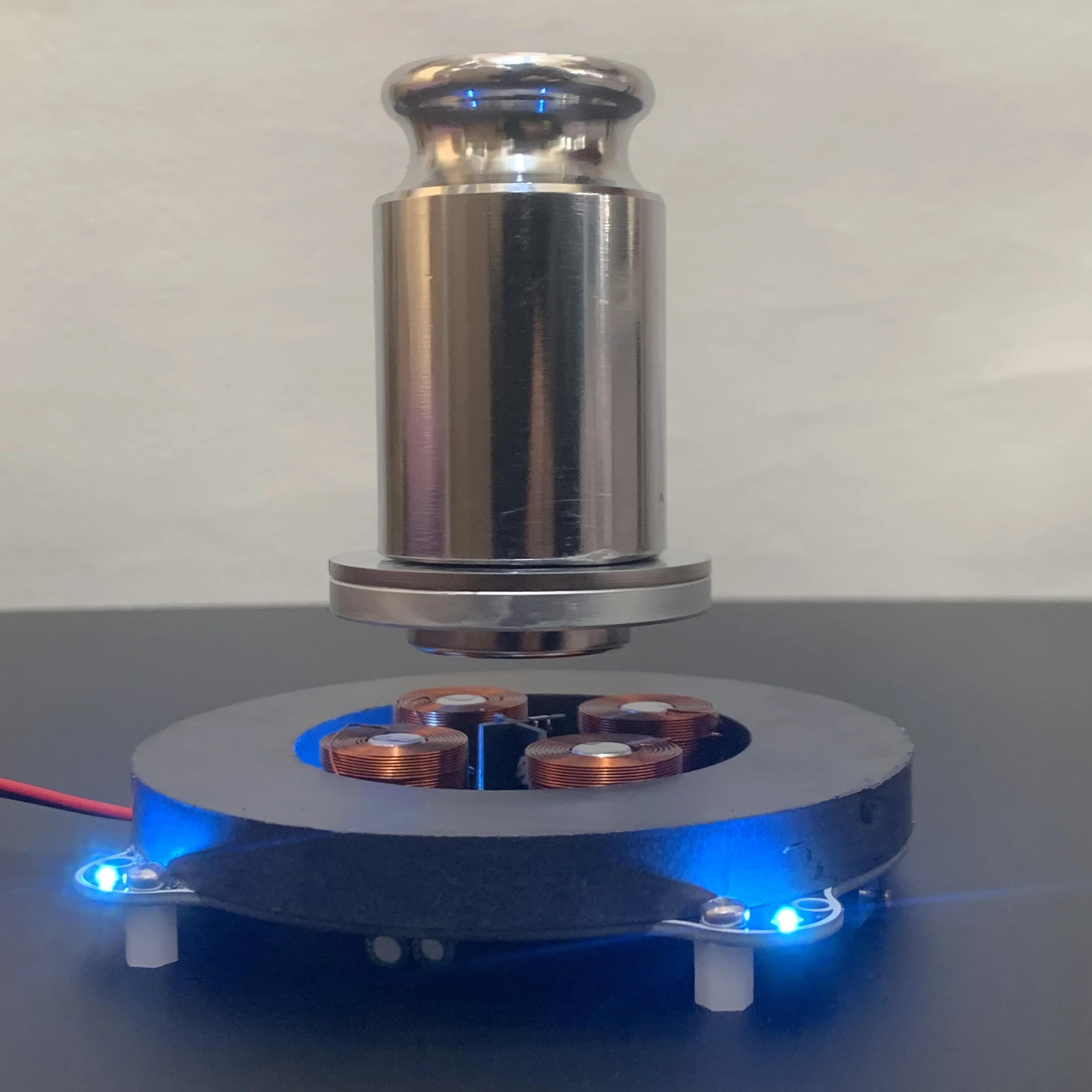 New 500g Magnetic Levitation Module Core Analog Circuit Magnetic Suspension with LED + Power Supply