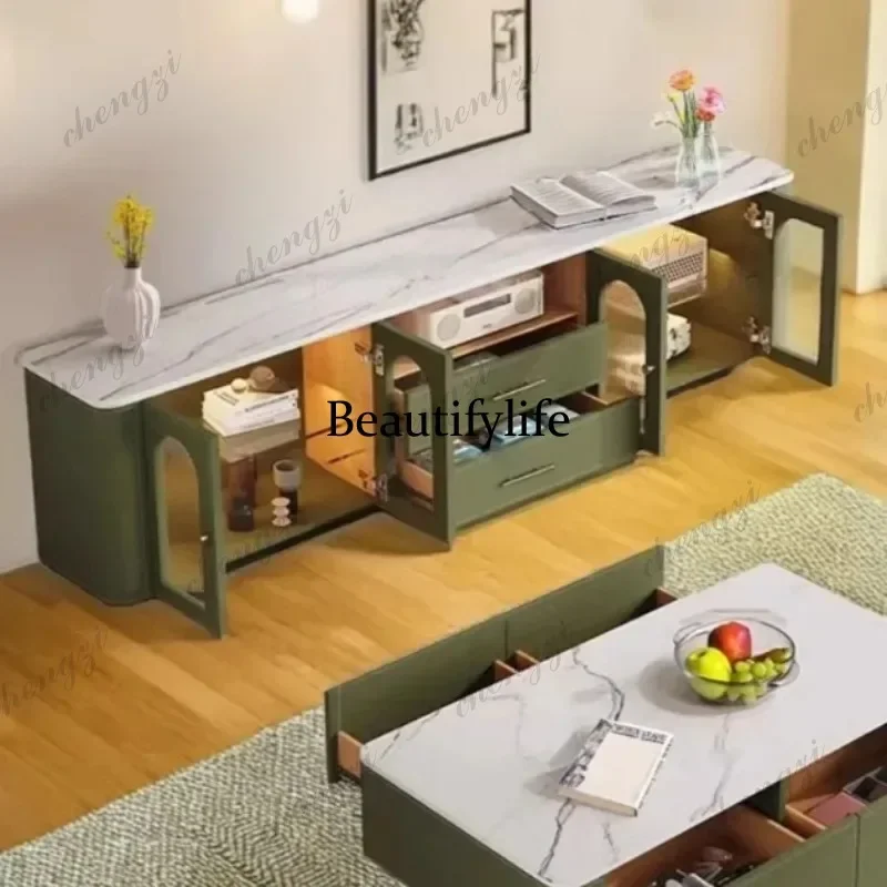 X188 Large Long Storage Tv Stands Sideboards Design Rooms Modern Mueble Tv Minimalist Ground Shelf Floor Living Room Home Furnit