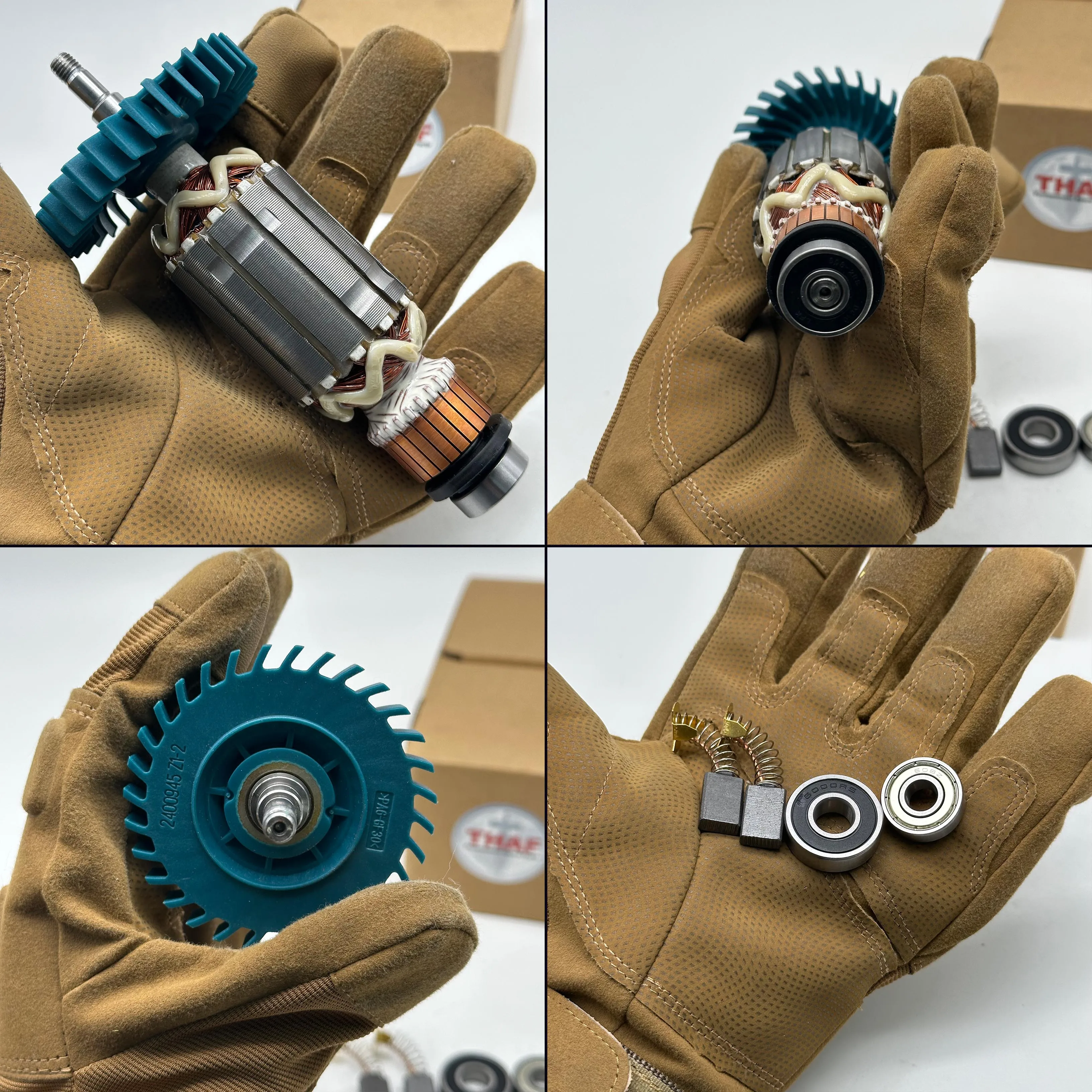 AC220V-240V Якорь ротор замена для Makita УГЛОВАЯ ШЛИФМАШИНА GA6010 GA6020 GA5020 GA5010 510110-0