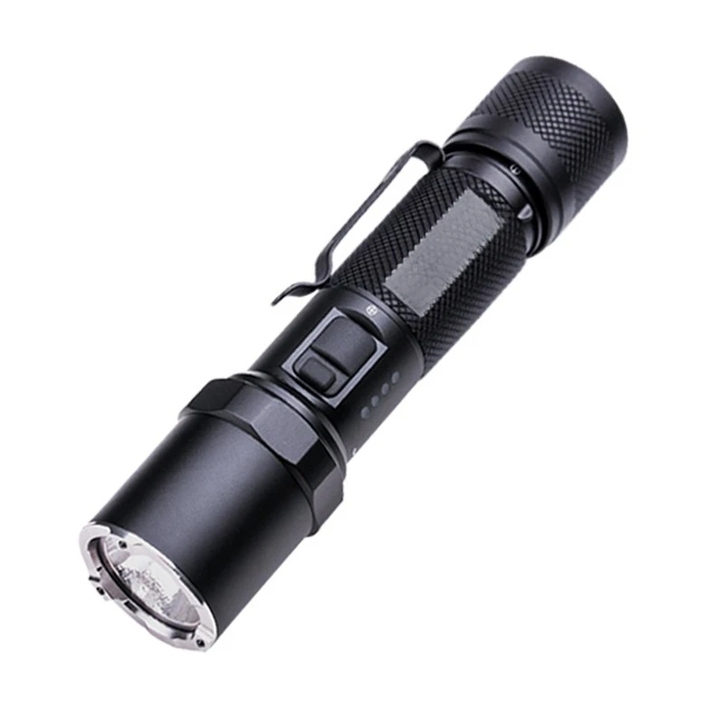 

P05 strong light flashlight magnetic attraction tactical super bright long battery life charging outdoor night riding emergency